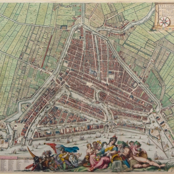 J. de Vou & R. de Hooghe, “Rotterdam Met Al Syn Gebouwen” (1694)